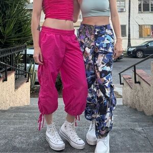 Bright Pink Cargo Pants